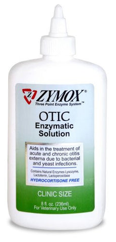 Zymox Otic Pet Ear Treatment without Hydrocortisone