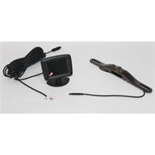 BOYO VTC422M Combination 2.5-Inch Monitor with Zinc Metal Bar Type License Plate Camera (Black)