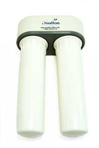 Doulton Twin HIP Under Counter Water Filter with Ultracarb adding Fluoride removal