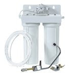 Ceramic Double Undercounter Water Filter With Doulton Ultracarb Cartridge and Flouride Removal Cartridge