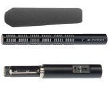 Bundle - 3 items: Sennheiser ME66 - K6 - Super-Cardioid Mic Capsule with K6 and Mic Windscreen