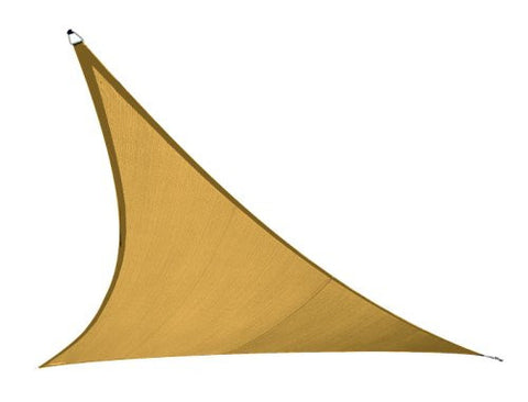 Coolaroo Triangle Shade Sail with Hardware Kit