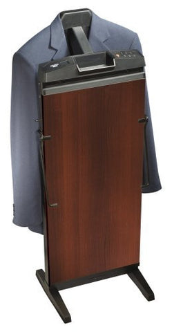 Corby 7700W 3-Cycle Pants Press with Automatic Shut Down and Manual Cancel Options- Walnut Finish