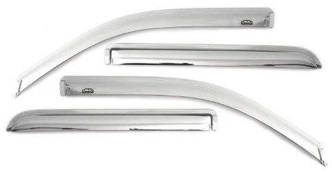 Auto Ventshade 684355 Chrome Ventvisor, 4 Piece
