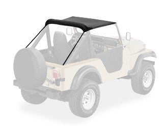 Bestop 52507-01 Black Crush Traditional Bikini Top for 76-83 CJ5