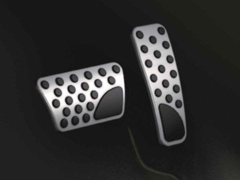 Dodge Challenger/Charger 2008-2013 Bright Pedal Pad Cover Kit-Mopar OEM