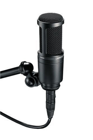 Audio Technica AT2020 Side Address Cardioid Condenser Studio Microphone