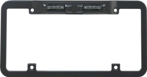 Boyo VTL300CIR Zinc Metal Full Frame License Plate Camera (Black)