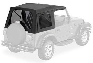 Bestop 58709-15 Black Diamond Tinted Window Kit for Bestop Supertop- 97-06 Wrangler (except Unlimited)