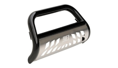 Aries B35-4001 Black Bull Bar with Stainless Steel Skid Plate