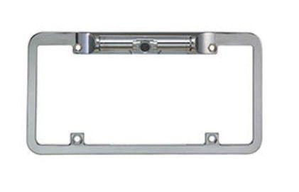BOYO VTL110 Full License Plate Camera with 1/3 DSP Color CCD - Plastic with Chrome Plating