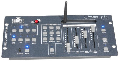 Chauvet Lighting OBEY 4 DFI 2.4GHz Stage DMX Lighting Controller