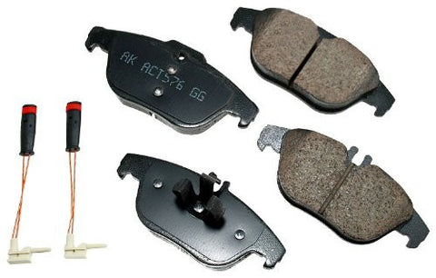 Akebono EUR1341 EURO Ultra-Premium Ceramic Rear Brake Pad Set For 2008-2010 Mercedes-Benz C Class