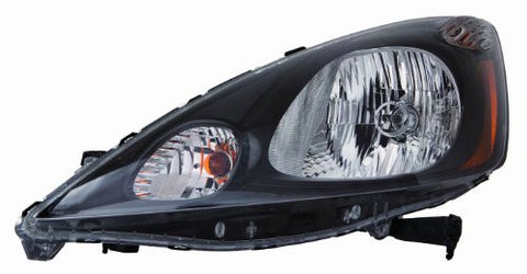 Depo 317-1157L-AS7 Honda Fit Driver Side Composite Headlamp Assembly with Bulb and Socket
