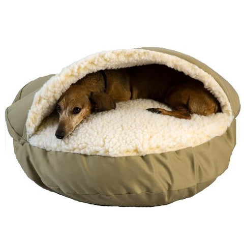 Cozy Cave Pet Bed in Poly Cotton