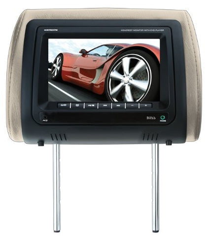 Boss Audio HIR7BGTM Universal Headrest with Pre-Installed 7-Inch Widescreen TFT Video Monitor