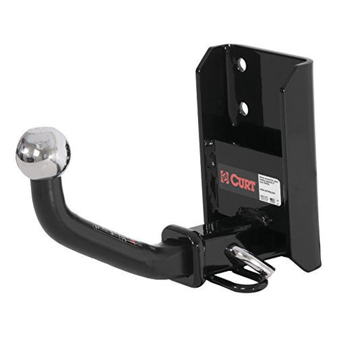 CURT Manufacturing 121812 Class 2 Trailer Hitch, 2" Euromount, Pin and Clip