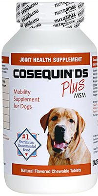 Cosequin DS Plus MSM Joint Health Supplement for Dogs - 180 Chewable Tablets