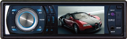 Absolute DMR-390 3.3 Inches Panel/Single Din High Definition TFT/LCD Receiver with Touch Screen Key Surface