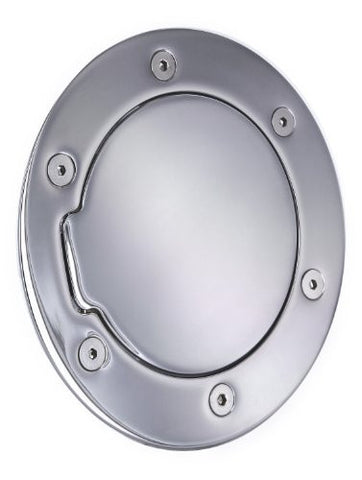 All Sales 6041C Chrome Billet Aluminum Fuel Door