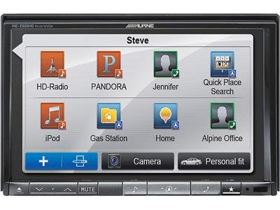 Alpine Ine-z928hd - Navigation System with DVD Player- LCD Monitor- Digital Player and Hd Radio - In-dash