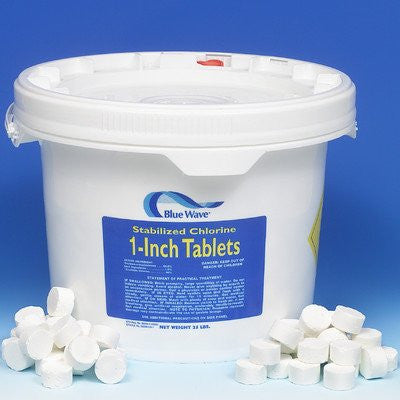 Blue Wave Tri-Chlor 1 Tablets- Quantity: 10 LBS