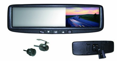 BOYO VTB44MC 4.3-Inch Digital LCD Rear View Mirror Monitor and Camera Combination
