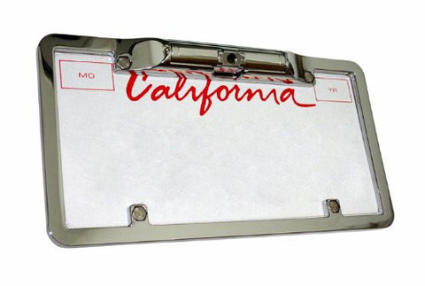 Boyo VTL200 Zinc Metal Chrome License Plate Camera