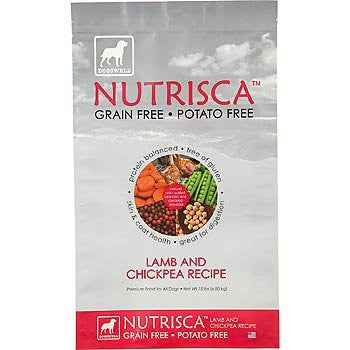DOGSWELL 842434 Nutrisca Lamb and Chick Pea Food for Pets- 28-Pound