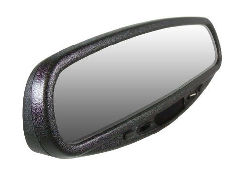 CIPA 36500 Wedge Base Auto Dimming Rearview Mirror with Compass- Temperature and Map Light