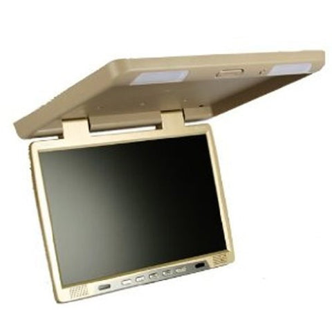 Absolute PFL181IRC 18-Inch TFT-LCD Flip-Down Monitor with Built-In IR Transmitter (Cream/Tan)