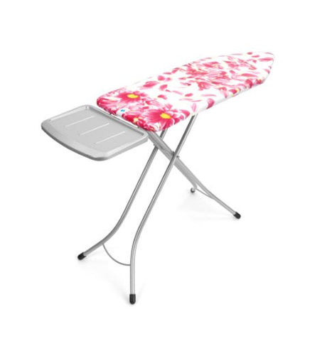 Brabantia 101380 Ironing Board with Solid Steam Unit Holder- 124 by 45cm- Pink Santini