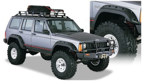 Bushwacker Jeep Cut-Out Fender Flare Set of 4