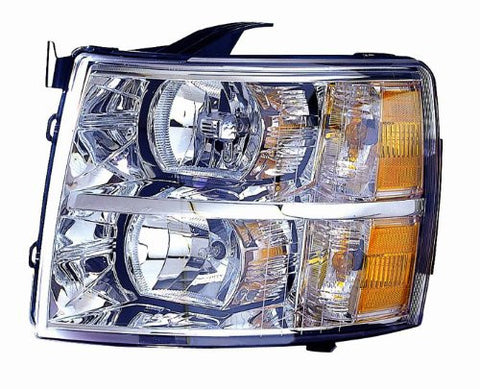 Depo 335-1145L-AC Chevrolet Silverado Driver Side Replacement Headlight Assembly