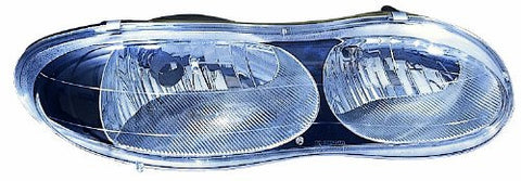 Depo 335-1122P-US2 Chevrolet Camaro Headlight Unit Set with Black Bezel