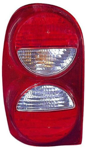 Depo 333-1932L-US-CR Jeep Liberty Driver Side Replacement Taillight Unit without Bulb
