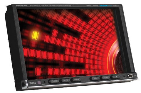 Boss Audio BV9557 Double-DIN 7-Inch Touchscreen TFT AM/FM RDS Receiver