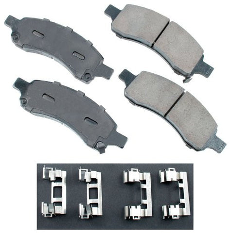 Akebono ACT1169 ProACT Ultra-Premium Ceramic Brake Pad Set