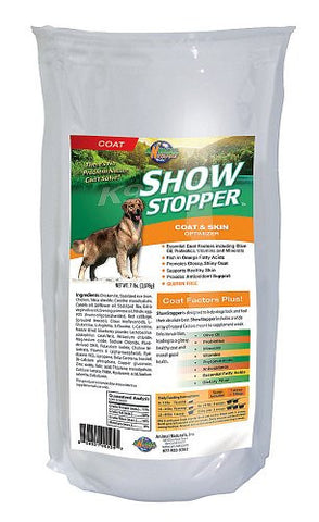 Animal Naturals K9 'Show Stopper' Coat and Skin Supplement- 7-Pound