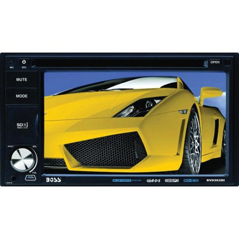 Boss BV9362BI Bluetooth-Enabled In - Dash Double - Din DVD/MP3/CD AM/FM Receiver