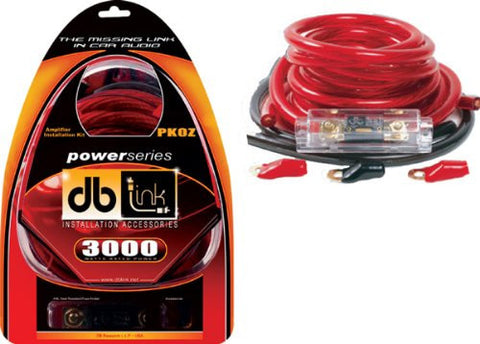 DB Link PK0Z 0-Gauge Power Series Amplifier Installation Kit