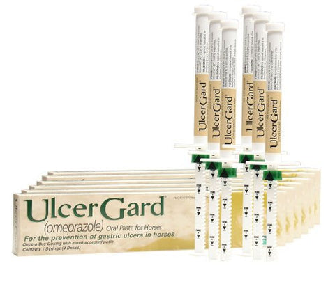 6 pack UlcerGard (omeprazole) Oral Paste Syringe (13.68 gm)