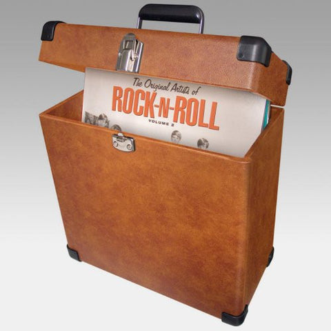 Crosley CR401-TA Record Carrier Case (Tan)