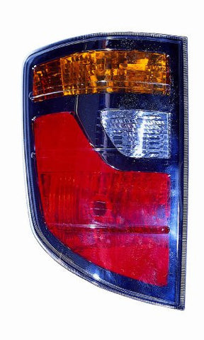 Depo 317-1984L-US7 Honda Ridgeline Driver Side Replacement Taillight Unit without Bulb