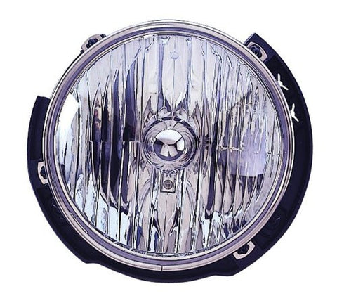 Depo 333-1181L-AS Jeep Wrangler Driver Side Replacement Headlight Assembly