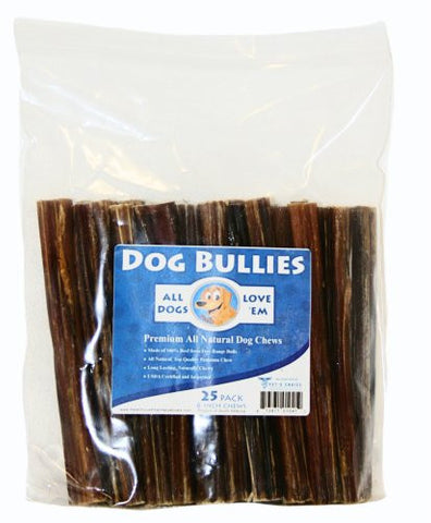 Bully Pizzle- 6 inch 25 pk