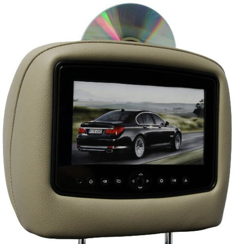CarShow by Rosen CS-TYRAV11-T86 Single DVD Headrest System