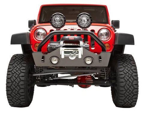 Bestop 42933-01 HighRock Black 4 x 4 Narrow Style Front Bumper for JK