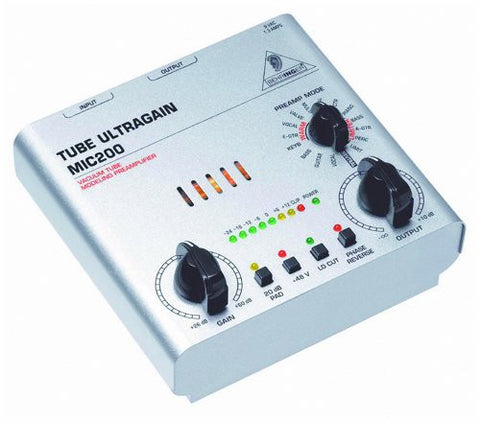 Behringer MIC200 High-End Vacuum Tube Preamplifier