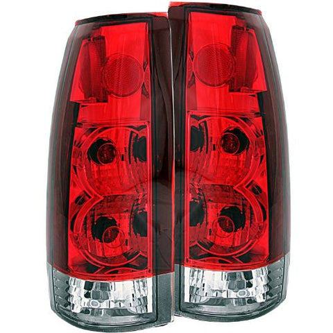 Anzo USA 211140 Cadillac/Chevrolet/GMC Red/Clear G5 Tail Light Assembly - (Sold in Pairs)